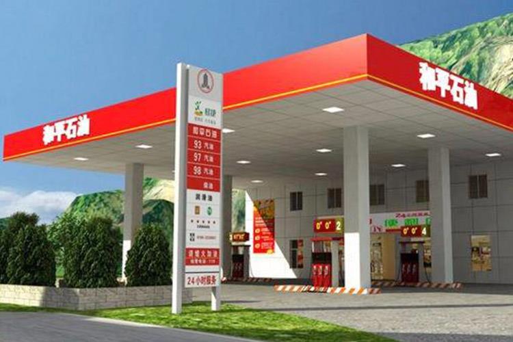 具有良好的水密性和气密性，刚性大，整体效果好，给加油站工程带来了很大的便利